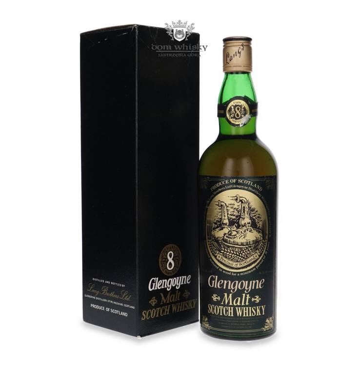 Glengoyne 8-letni, Malt Scotch Whisky (B.1973) / 43% / 0,75l