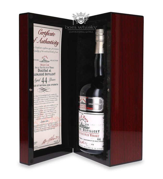 Glenlossie 44-letnia (D.1975, B.2019) Old & Rare / 43,3%/ 0,7l