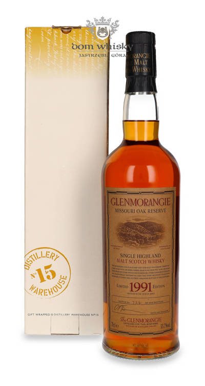 Glenmorangie 1991 (Bottled 2002) Missouri Oak Reserve / 55,7%/ 0,7l				 