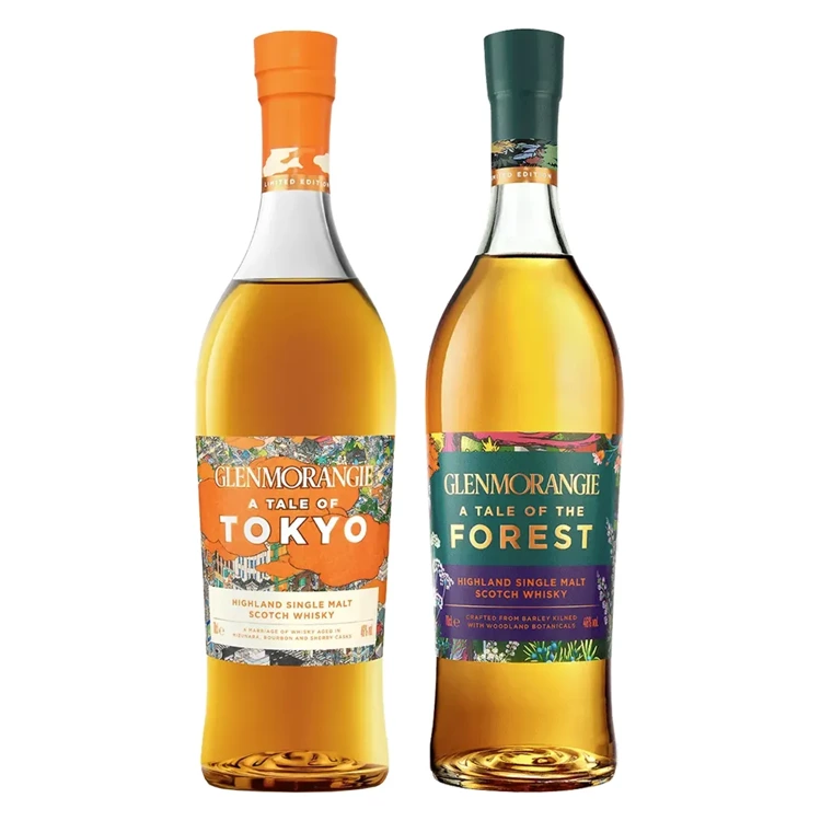 Glenmorangie A Tale Of Tokyo Limited Edition / 46% / 0,7l & Glenmorangie A Tale Of The Forest / 46%/ 0,7l