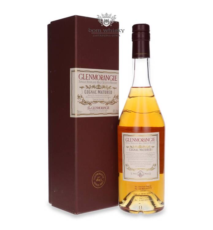 Glenmorangie Cognac Matured (Bottled 1999) / 43% / 0,7l