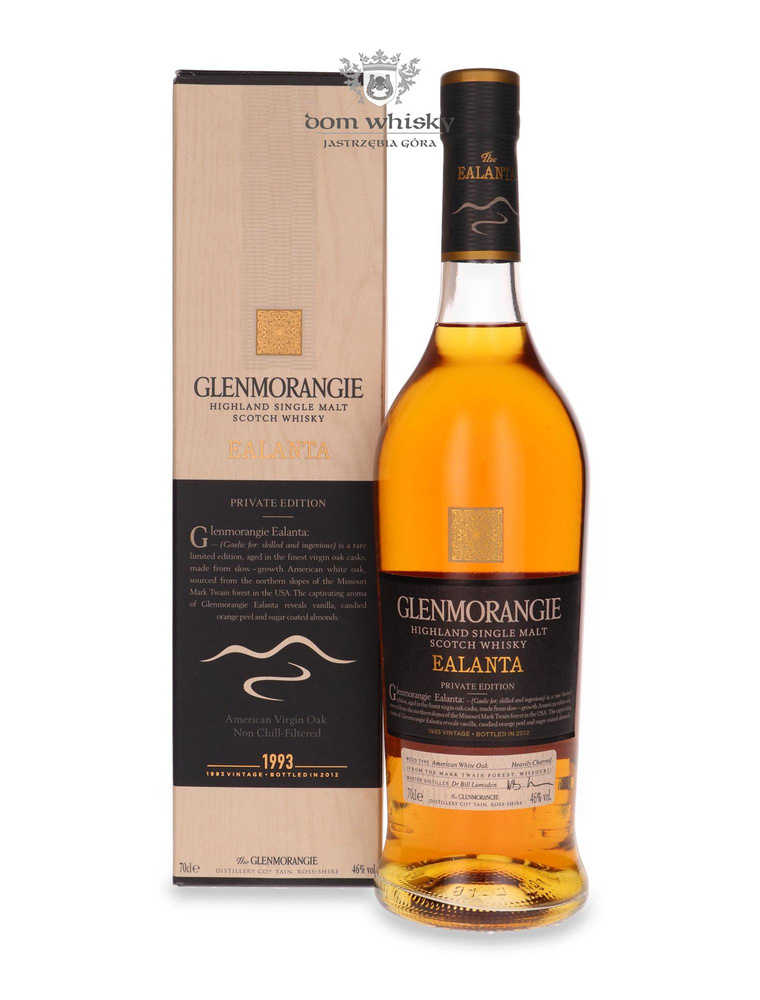 Glenmorangie Ealanta (Private Edition) / 46% / 0,7l