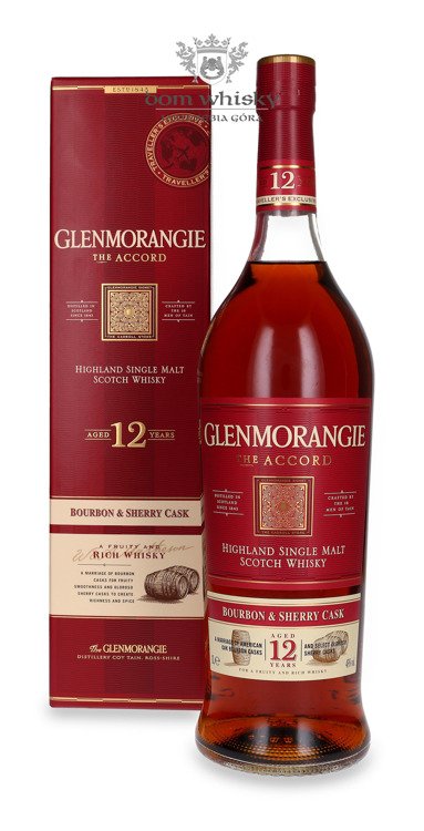 Glenmorangie The Accord 12-letnia / 43%/ 1,0l