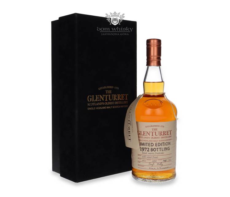 Glenturret 1972 (Bottled 2002) Limited Edition / 47% / 0,7l