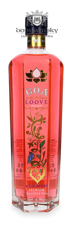 Goa Loove Edition Wild Berry Premium Gin / 37,5% / 0,7l