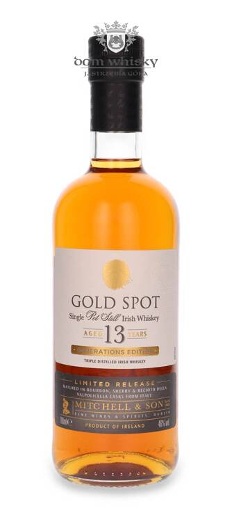 Gold Spot 13-letni Single Pot Still Generations Edition / 46% / 0,7l