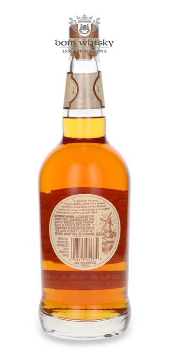 Gooderham & Worts Four Grain Canadian Whisky / 44,4%/ 0,75l  	