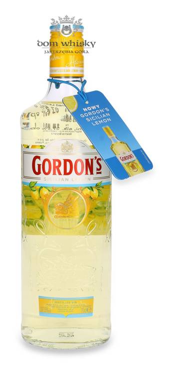 Gordon's Sicilian Lemon Gin / 37,5% / 0,7l + 2x Tonic Fever-Tree (Premium Indian & Mediterranean)