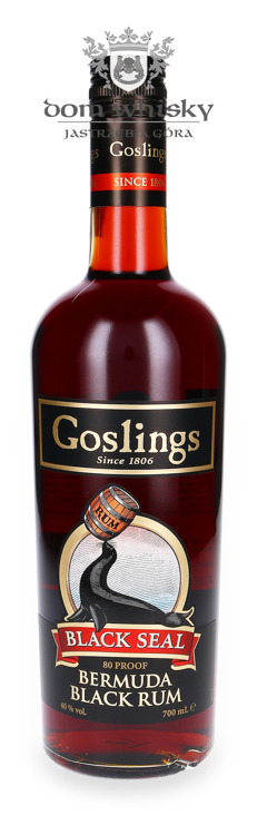 Gosling's Black Seal Bermuda Black Rum / 40% / 0,7l