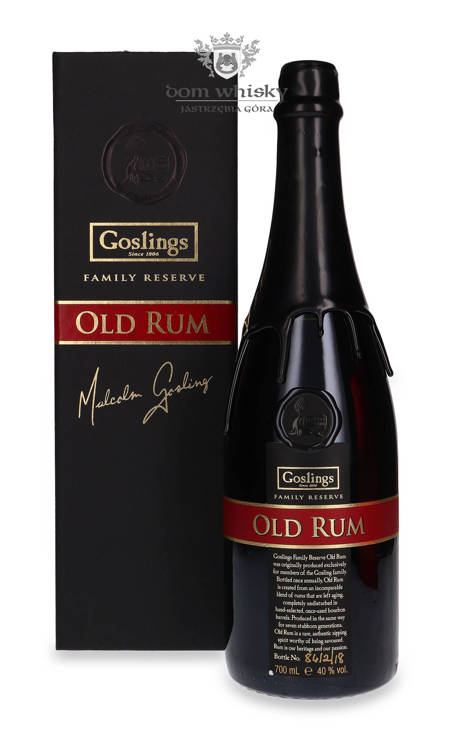 Gosling's Family Reserve Old Rum / karton/ 40% / 0,7l