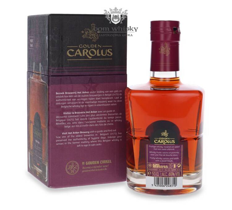 Gouden Carolus Port Oak / 46%/ 0,5l	