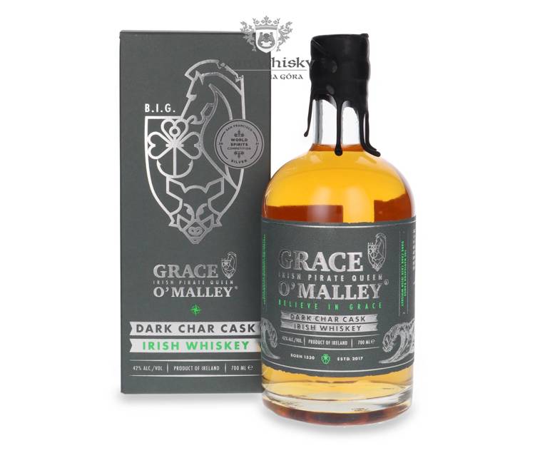 Grace O'Malley Dark Char Cask Irish Whiskey / 42%/ 0,7l