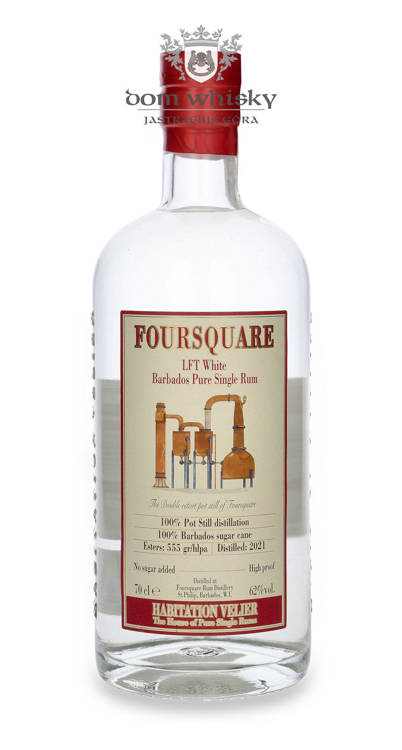 Habitation Velier Foursquare LFT White Barbados Rum / 62% / 0,7l