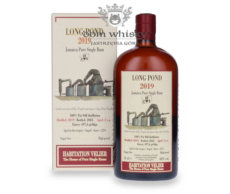 Habitation Velier Long Pond 2019 Jamaica Pure Single Rum / 60% / 0,7l