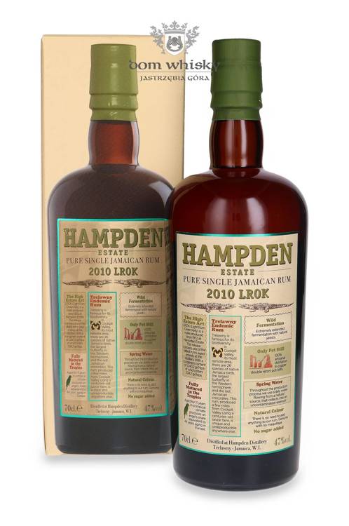 Hampden 2010 Lrok Estate Pure Single Jamaican Rum / 47% / 0,7l