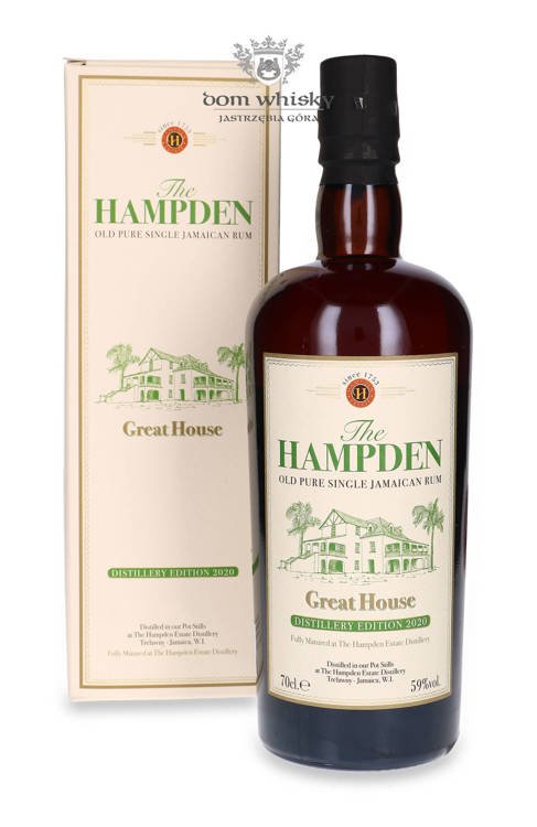 Hampden Great House Edition 2020 Jamaican Rum / 59% / 0,7l