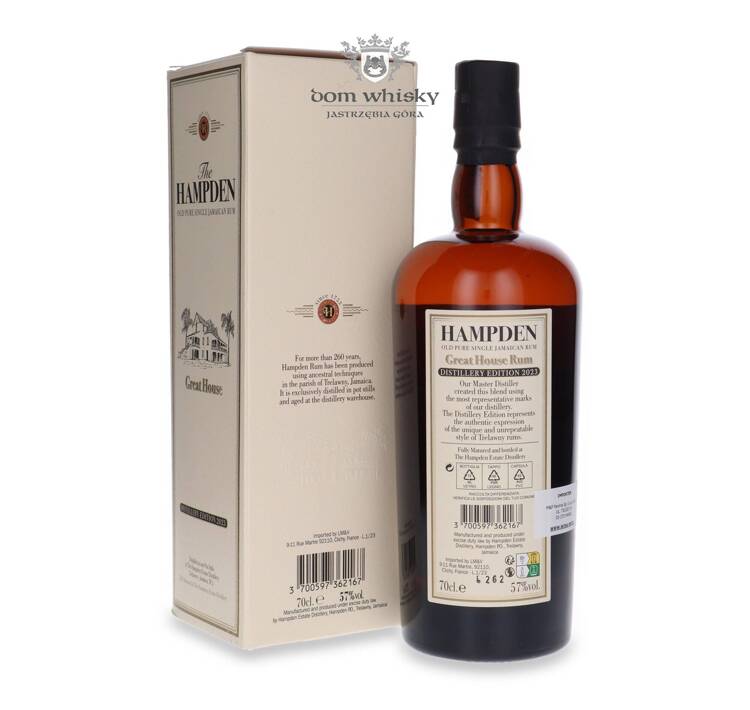 Hampden Great House Edition 2023 Jamaican Rum / 57% / 0,7l