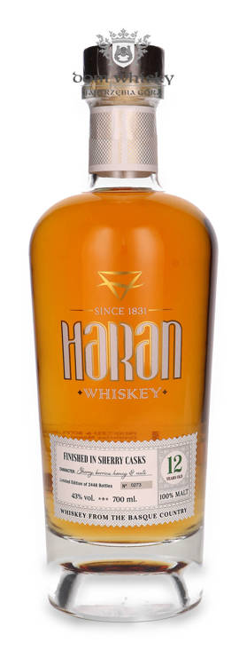 Haran 12-letni Finished in Sherry Casks, Limited Edition /43%/ 0,7l	