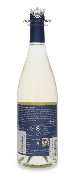 Hermon Mount Moscato Golan Heights Winery 2023 / 6% / 0,75l