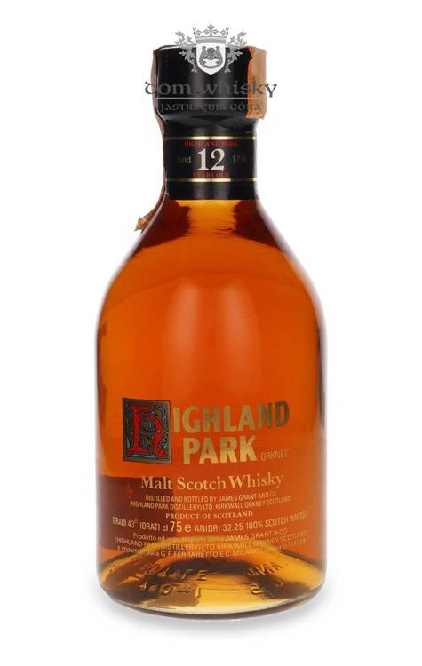 Highland Park 12-letni (Bottled 1970s) /43%/ 0,75l