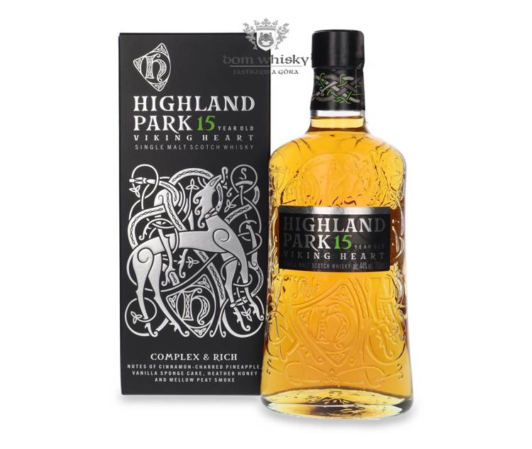 Highland Park 15-letni Viking Heart Complex & Rich / 44% / 0,7l + 2 podkładki w prezencie!