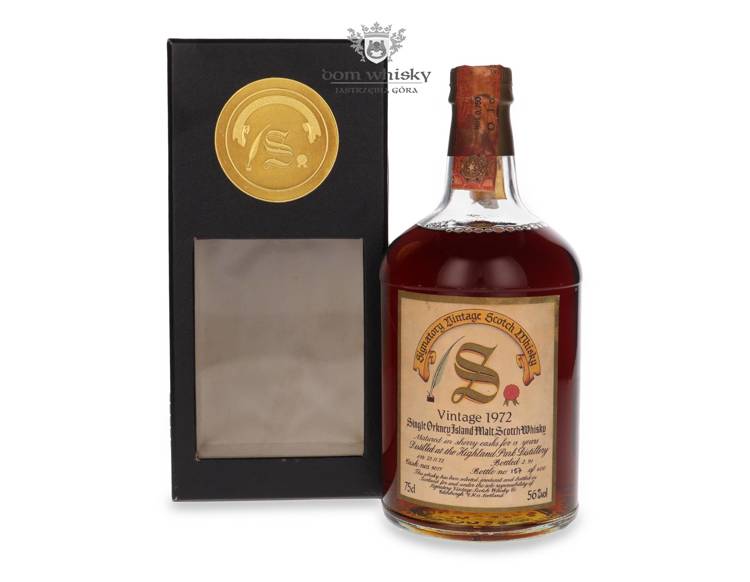 Highland Park 18-letni (D.1972, B.1991) Signatory Vintage / 56%/ 0,75l	