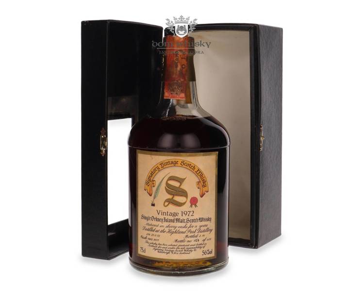 Highland Park 18-letni (D.1972, B.1991) Signatory Vintage / 56%/ 0,75l	