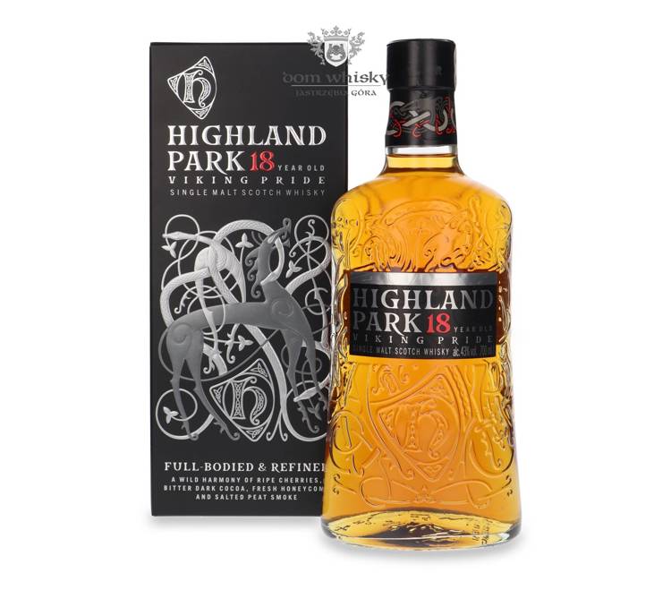 Highland Park 18-letni Viking Pride / 43% / 0,7l + 4 podkładki w prezencie!