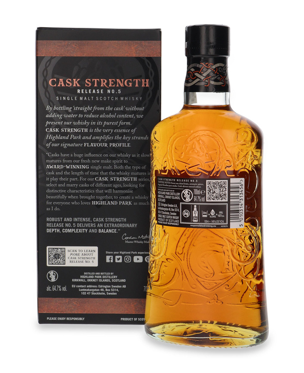 Highland Park Cask Strength Release No.5 / 64,7% / 0,7l