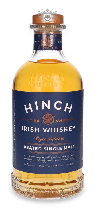 Hinch Peated Single Malt Irish Whiskey / 43%/ 0,7l