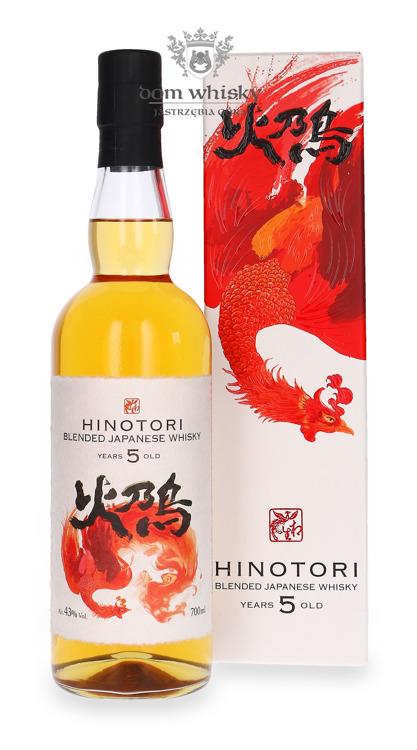Hinotori 5-letni Blended Japanese Whisky / 43% / 0,7l