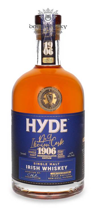 Hyde No.9 Single Malt 1906 Iberian Cask / 43%/ 0,7l