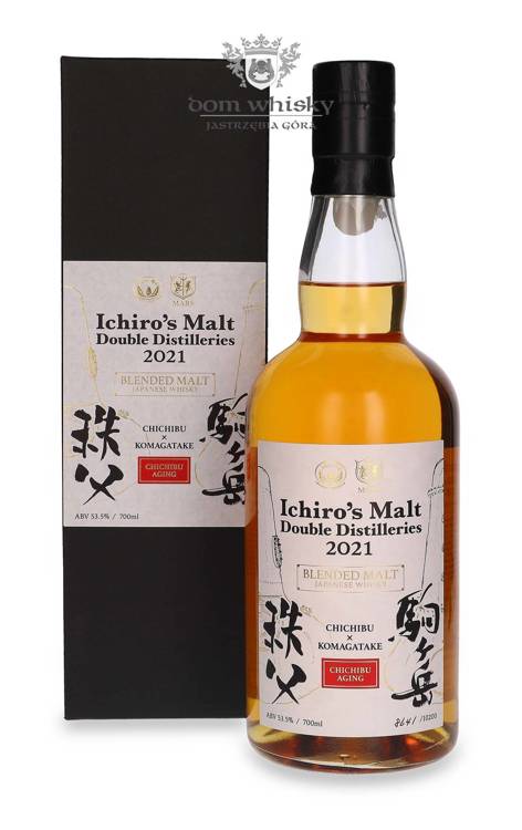 Ichiro’s Malt Double Distilleries 2021, Chichibu x Komagatake /53,5%/ 0,7l 