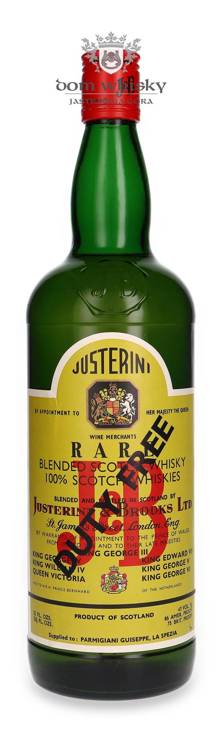 J&B Rare Blended Scotch Whisky Duty Free / 43%/ 32 Fl. OZS