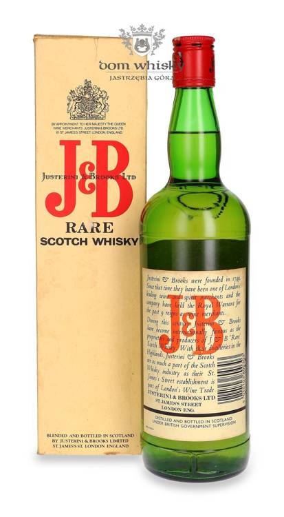 J&B Rare (Bottled 1980s/90s) / 40%/ 0,75l  