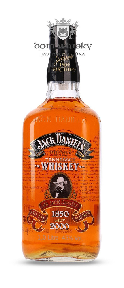 Jack Daniel’s 150th Birthday (1850-2000) / 43%/ 1,0l