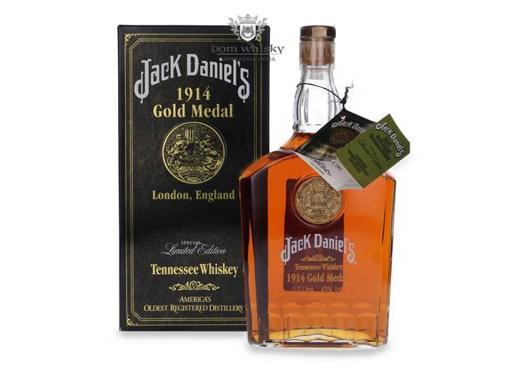 Jack Daniel's Gold Medal 1914, London / 43% / 1,0l