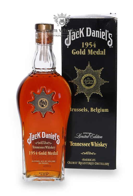 Jack Daniel's Gold Medal 1954, Brussels / 40% / 0,75l