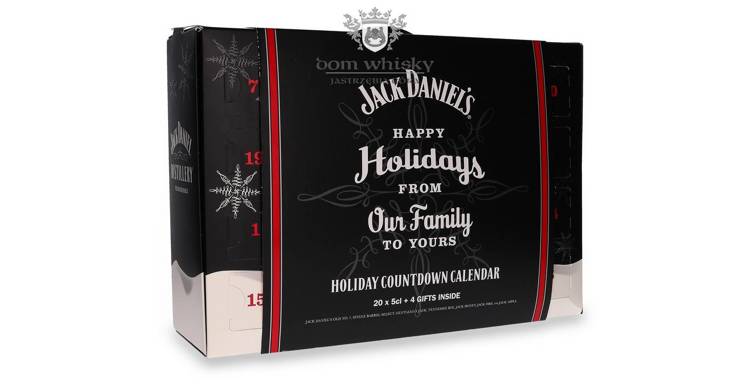 Jack Daniel’s Kalendarz Adwentowy (Holiday Countdown) / 20 x 0,05l Miniaturki / 35-45%/	