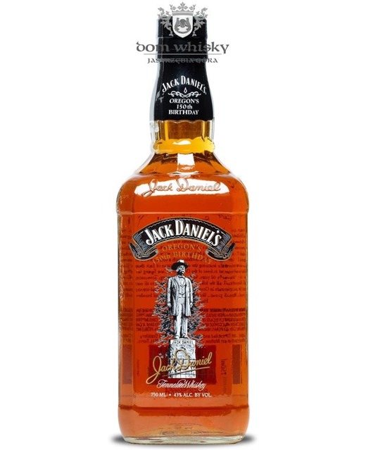 Jack Daniel’s Oregon’s 150th Birthday (B.2009) / 43%/ 0,75l