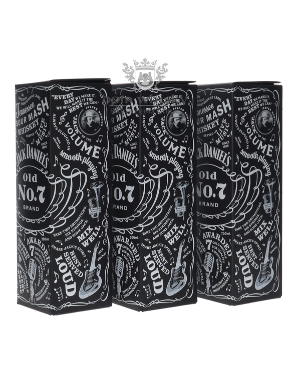 Jack Daniel's Paula Scher Limited Edition / Karton / 43% / 3 x 0,7l