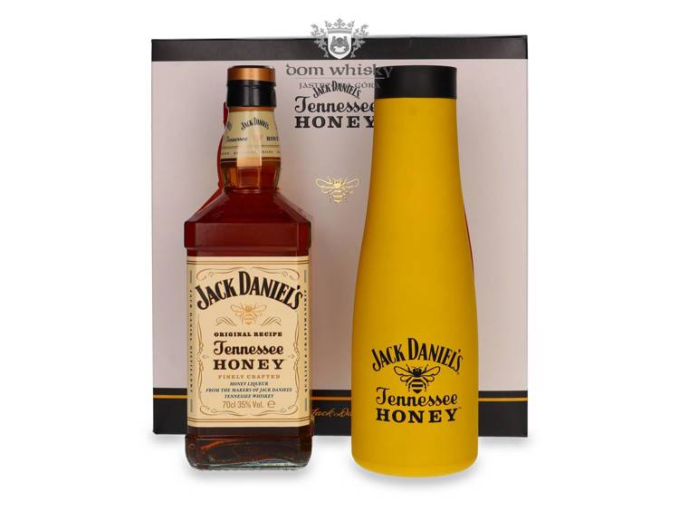 Jack Daniel’s Tennessee Honey + Kubek Termiczny / 35%/ 0,7l 