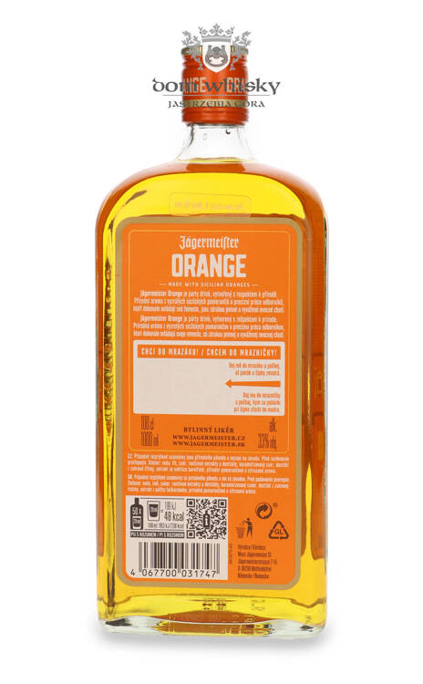 Jagermeister Orange / 33% / 1,0l