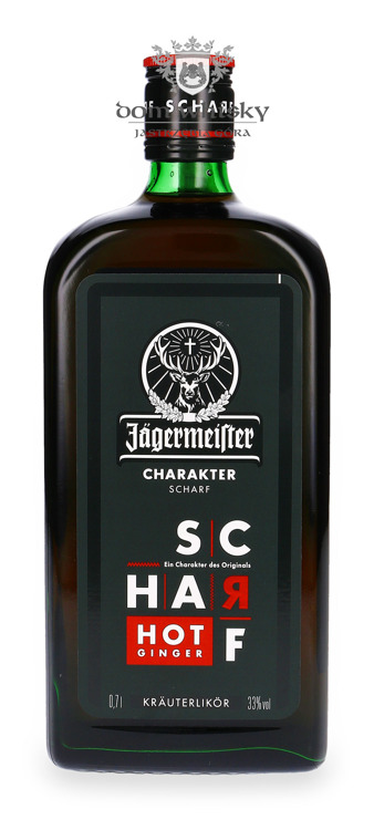 Jagermeister Scharf, Hot Ginger / 33% / 0,7l