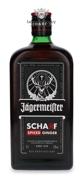 Jagermeister Scharf, Spiced Ginger / 33% / 0,7l