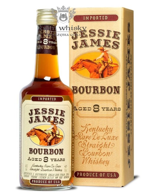 Jessie James 8 letni Bourbon / 40% / 0,7l