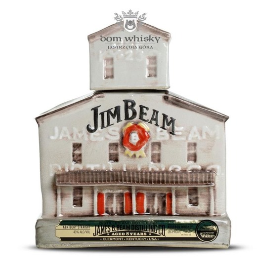 Jim Beam 8-letni American Stillhouse Decanter Limited Edition / 43%/ 0,75l