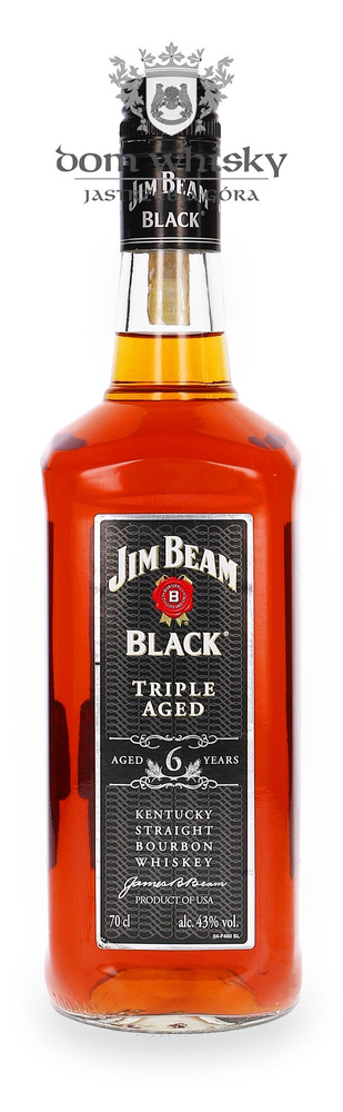 Jim Beam Black 6-letni Triple Aged / 43%/ 0,7l