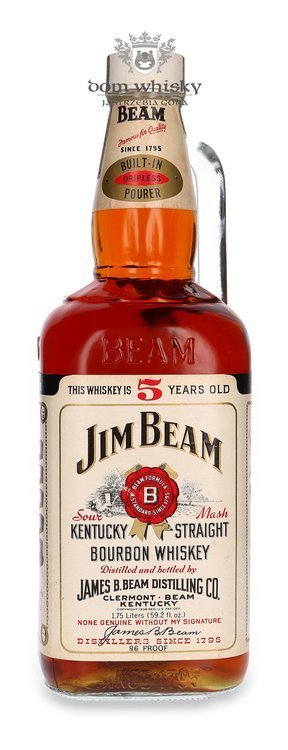 Jim Beam White Label 5-letni / 43% / 1,75l