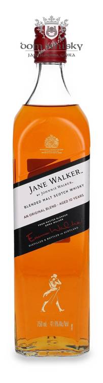 Johnnie Walker 10-letni, The Jane Walker Edition /bez opakowania/41,9%/ 0,75l